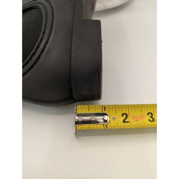 Jeffrey Campbell Boots Size 7 Women's Forecast Chelsea Waterproof Rain Black - Picture 12 of 14